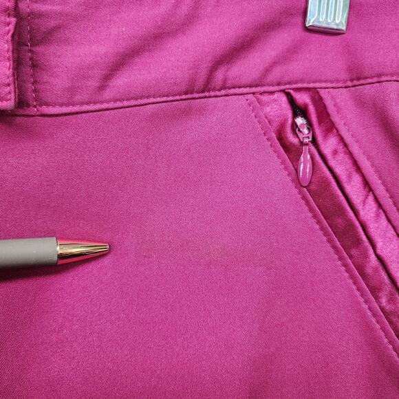 Nike Burgundy Tracksuit Womens Windbreaker XL Jacket + Large Pants Jogging Set - Picture 8 of 16